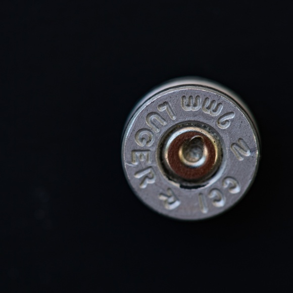 9mm shell casing earrings - Picture 4 of 5